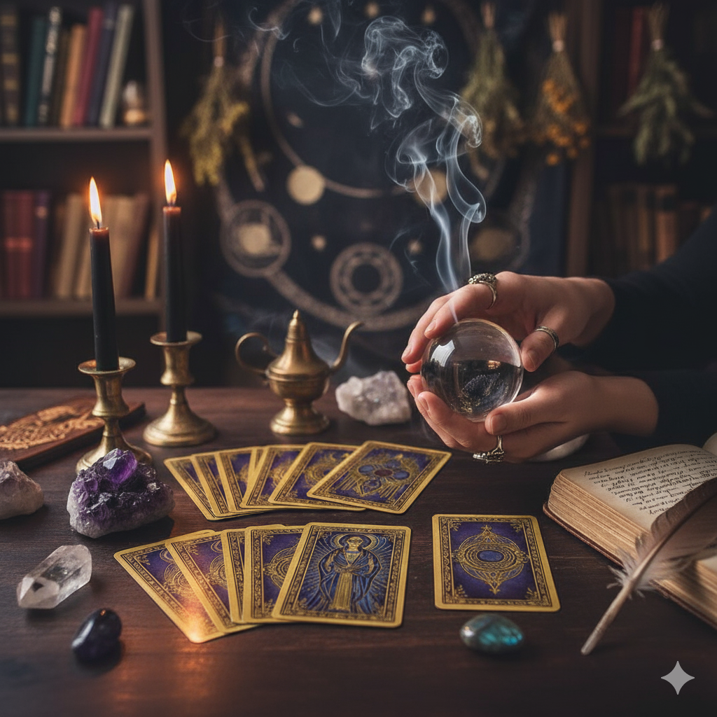 Shamanic tarot reading